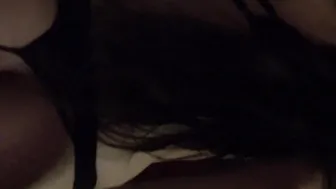 pov My first anal sex is with a wide penis and condom (Venezuelan gigantic butt mom with a married man)