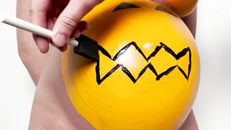 Pregnant Belly Painting - Happy Halloween GreyDesire69