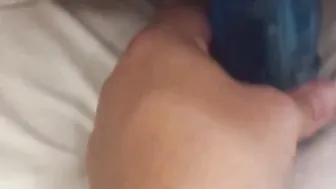 British MILF takes a giant cum shot after having fun with herself xxx