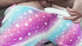 Cutie double penetration sex with toy