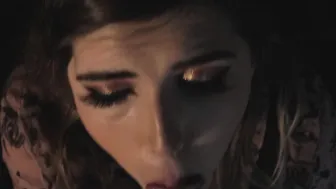 Bombshell Amazing Beauty SWALLOWS Rough Penis By The Fire getting thick CUMMED