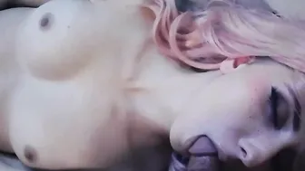 Ahegao Blow Job from the Cutest Egirl Next Door