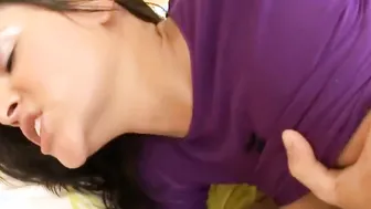Cougar is not at home and the teenie Federova fucks
