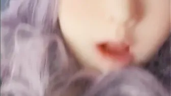 Pov titty banged and blow job sex doll
