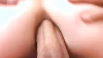 18 Year Old getting ahead inside life by taking a gigantic dong
