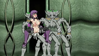 Xenotake [Hentai Insane game] Ep.7 traitor caught and gang bang by alien with double penetration