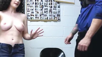 Barely Legal suspect Lyra Lockhart fuck into the butt roughly by a perv LP officer