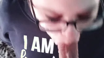 Milf begs to be facefucked swallows cum