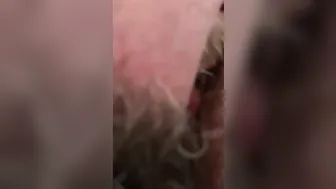 Slim mom ejaculates on Daddy’s face (part two)