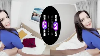 TmwVRnet - Little Eliss - Goddess riding cock after shopping