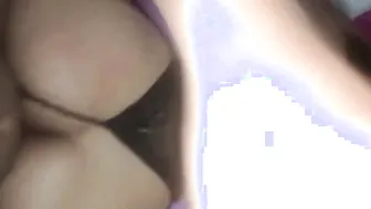 Huge butt dark hair rides a thick cock until she is worn out