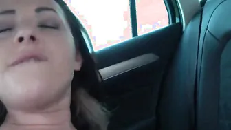 PublicAgent Bombshell african haired Russian screwed on a vehicle hood