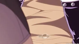Lucky dude getting a ton of sex from promiscuous curious 19 year old - ANIMATED Uncensored SUBS