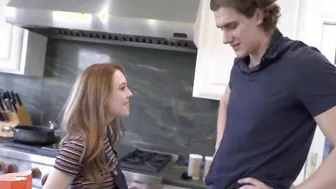 Cake Stealing Small Eighteen Threatened And Fuck