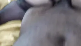 Old bimbo give fellatio and ride