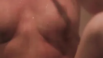 Hottie dyke barely legal Chloe Cherry Serene Siren eating vagina inside the shower and make each other cum fast