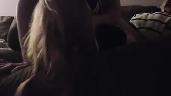 Daddys fucks my booty but only facial expressions are shown 