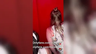 View my oriental friend got her first gloryhole jizzed - I helped a bit