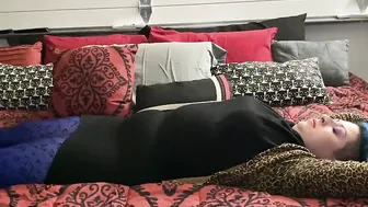 Little Punk bimbo has to pay the rent with her twat again…..