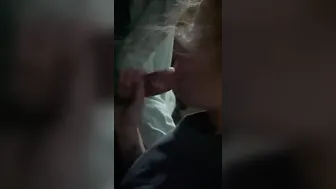 Late night blowjob before bed