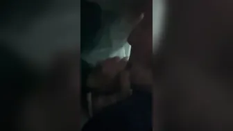Late night blowjob before bed