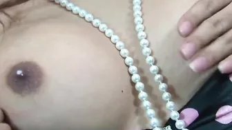 Lactate porn video – Lactating and oiled eastern petite trans wants your dick