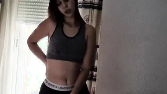 Flashing my breasts