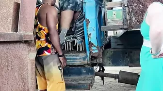 FUDENDO GOSTOSO NA OFICINA VALENDO UM CAMINHAO