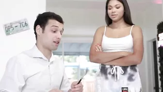 Johnny porn video – Stepsister and stepbrother masturbating inside front of each other
