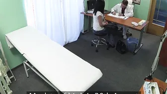 FakeHospital Bombshell ebony haired step cougar cheats on husband