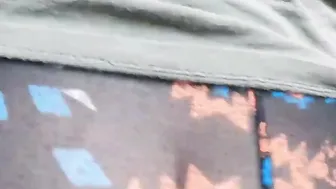 Milf Gigantic Booty Watch Thru Pants Outside Trail