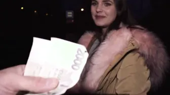 Roundass european college girl getting bentover and give oral sex for money
