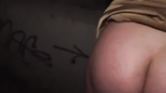 Roundass european college girl getting bentover and give oral sex for money
