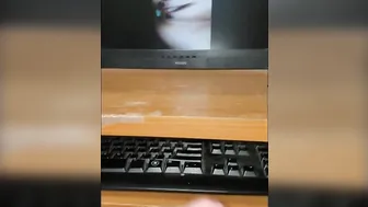 Stroking my rough penis to Hotcoupler69er cream pie scene