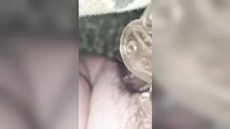 Quickie Masterbating with vibrator