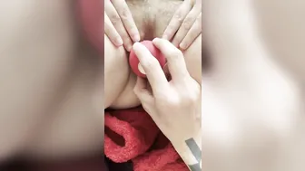 Toying and fucking her vagina makes her squirt