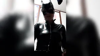 CatWoman humiliates detains and spits. TEASER VIDEO.