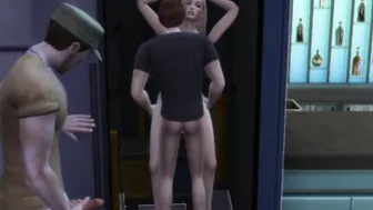 Hubby watches as friend fucks his ex-wife inside closet | Cuckolds