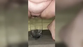 BBW Milf pee where ever she wants