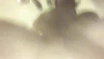 giantess takes a shower and pees