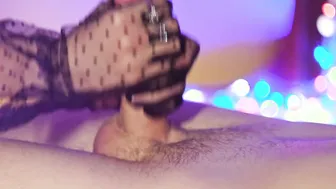 Sensitive hand job