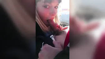 Riskiest ORAL SEX and plowed ever into outside watch point and