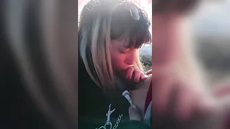Riskiest ORAL SEX and plowed ever into outside watch point and