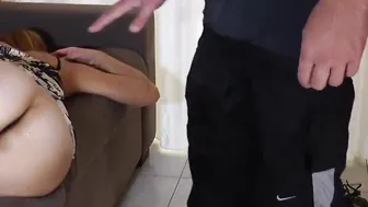 Asian Step Sister's Ass Fucked Hard Until She Swallows A Load Of Hot Sperm