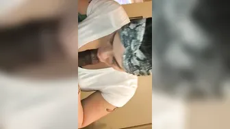 Mixed cunt with mouth big black cock Bj point of view