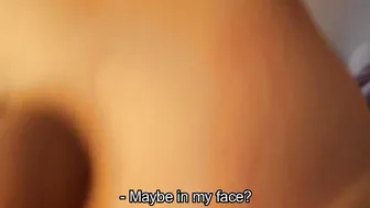 Good body sluts waking up her bf with extreme passionate sex (she getting facial)