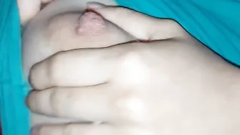 With my cousin inside bed letting view