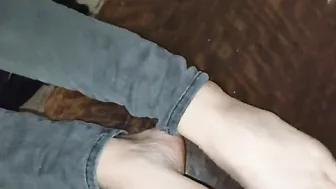 REAL SEX MOVIE - My Step Milfs Crazy Smelly Soles Jerking My Penis - Devils Pedicure Private