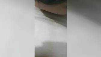 Step cougar noisy screaming orgasm while step son lick her snatch