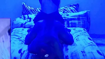 Halloween night ends inside my dominant fiances asshole penetrating me until she blows me cum with penis a